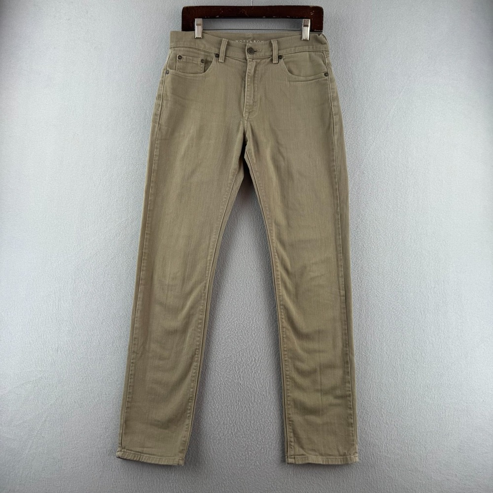 Mott & Bow Jeans Mens 30x32 (Fits 30x31) Slim Fit Flex Five Pocket Pants